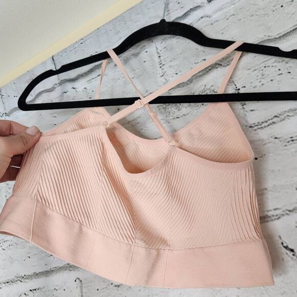 ThirdLove Kit Undergarments Pull On Bra Pink Peach Womens Large Unlined Bralette - Picture 7 of 8
